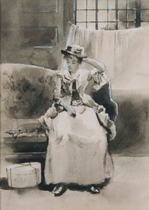 Senza Titolo (Donna Seduta) da Arthur Bowen Davies